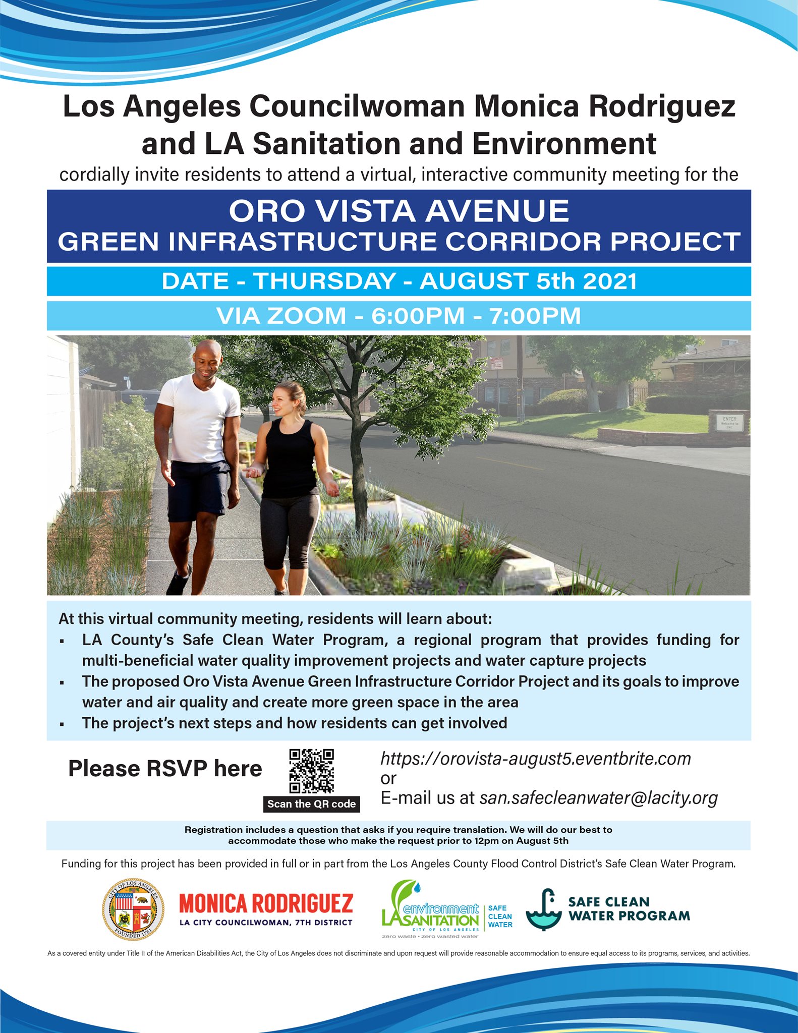 Oro Vista Avenue Green Infrast ructure Corridor Project