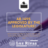 AB 1495 Approved by The Legislature