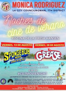 At Hansen Dam for the Movie Grease 