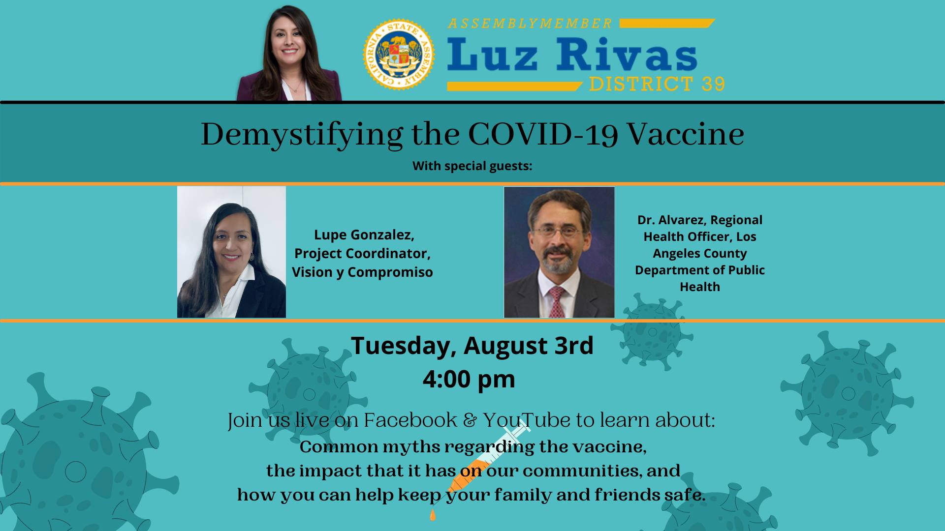 Discuss Common Myths regarding the COVID-19 Vaccine 