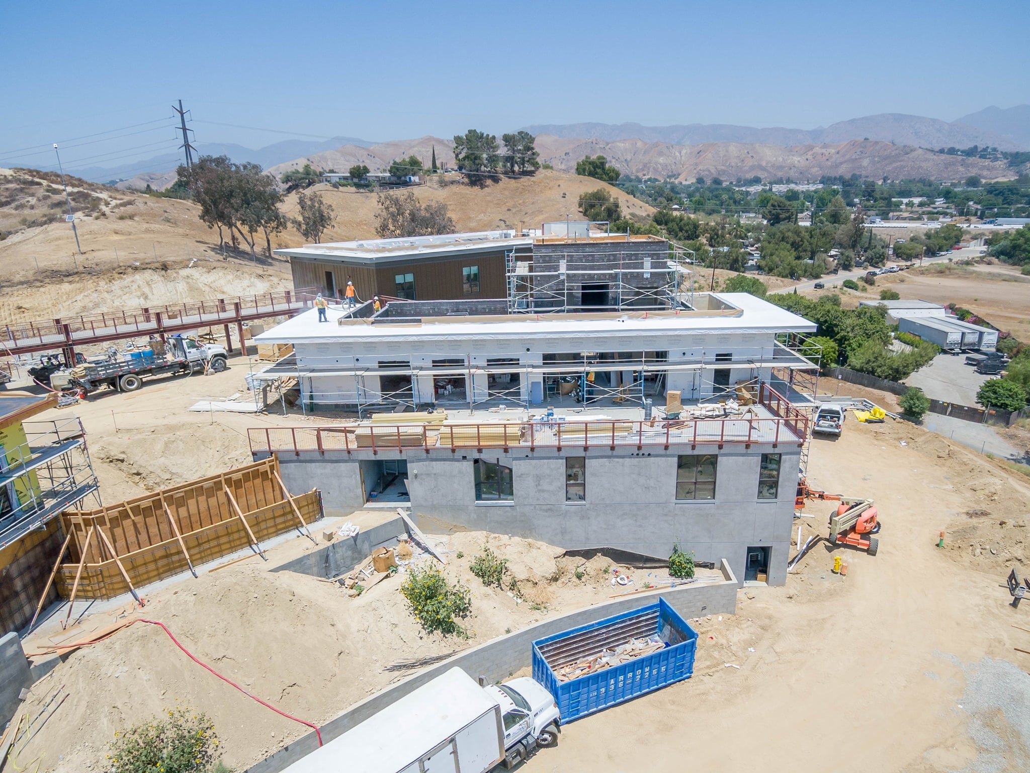 Progress of the Summit View Apartments 