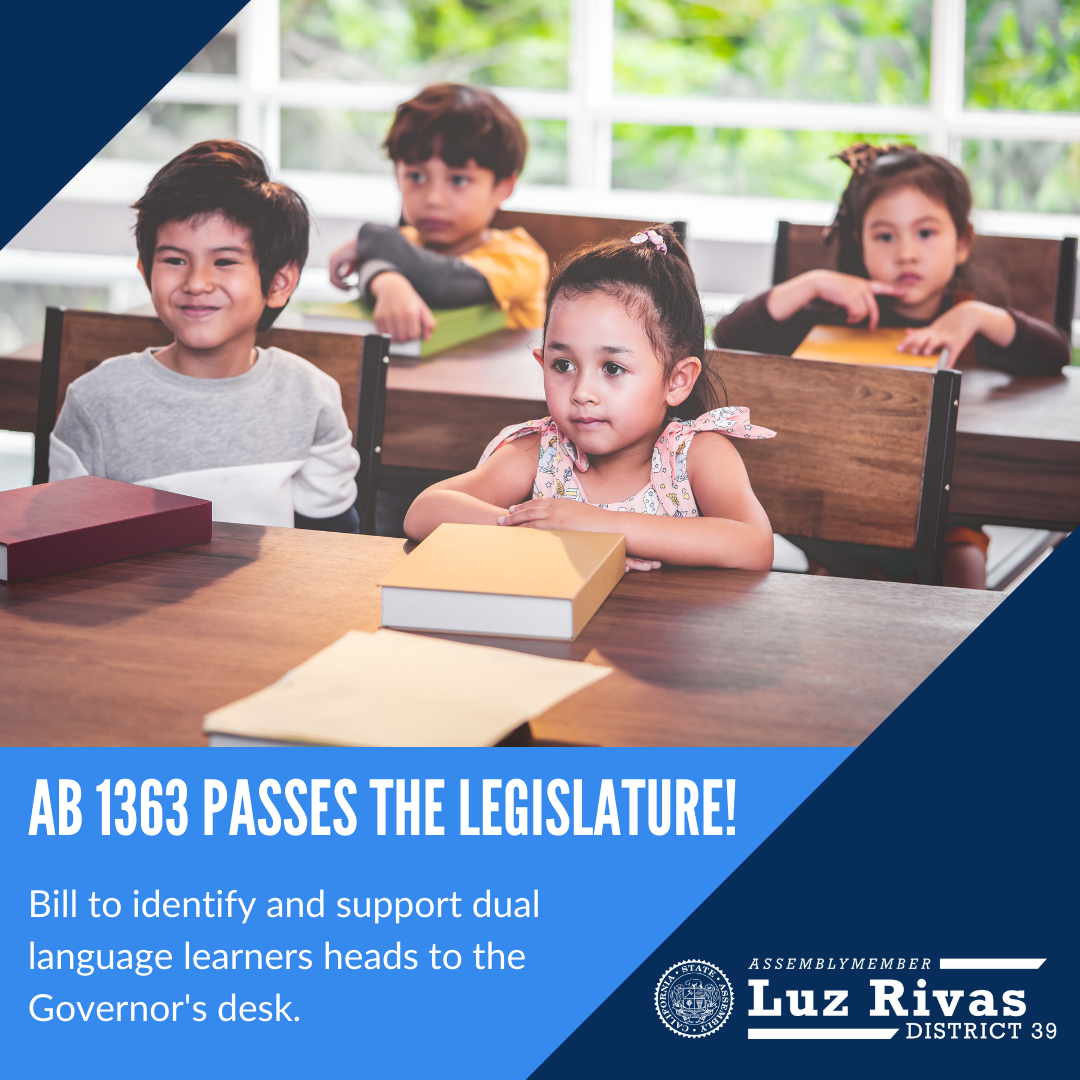 Bill to Identify and Support Dual Language Learners 