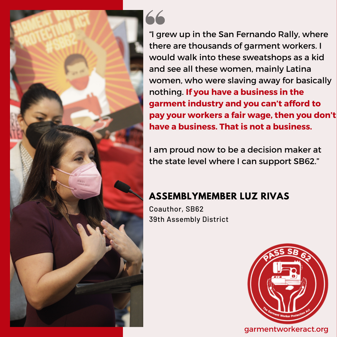 Garment Worker Protection Act 