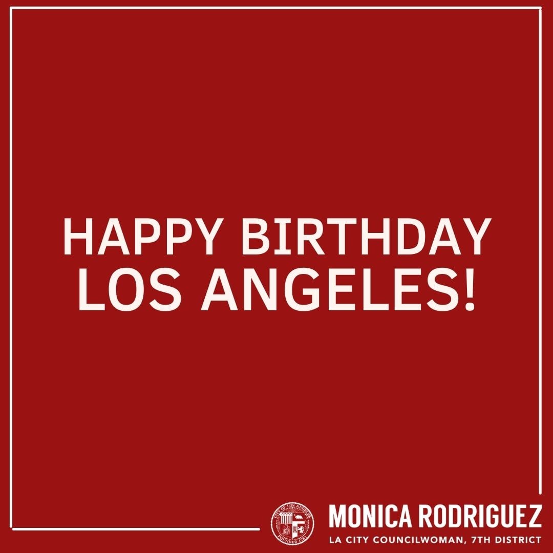 Los Angeles A Happy 240th Birthday 