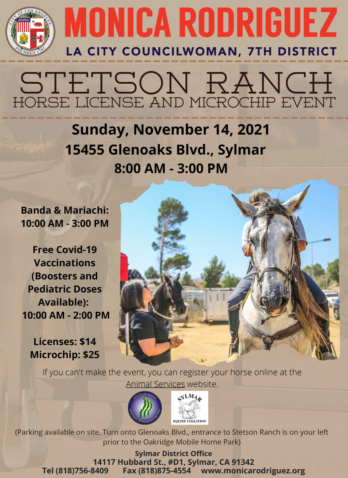 Stetson Ranch Horse License and Microchip