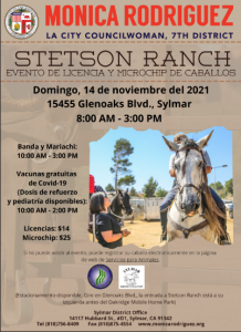 Stetson Ranch Horse License and Microchip