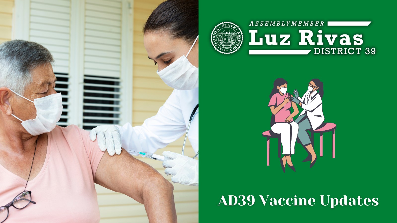 AD 39 Community Hits an 80% Vaccination Rate