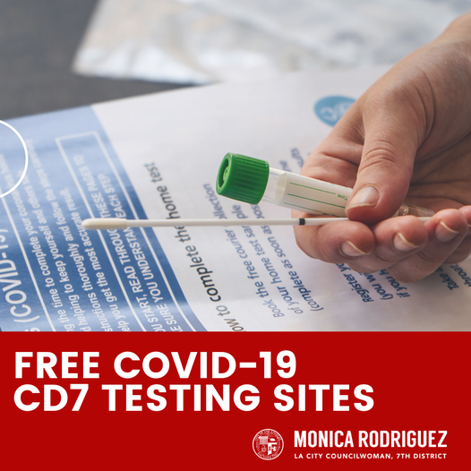 County Testing Sites require Advance Appointments