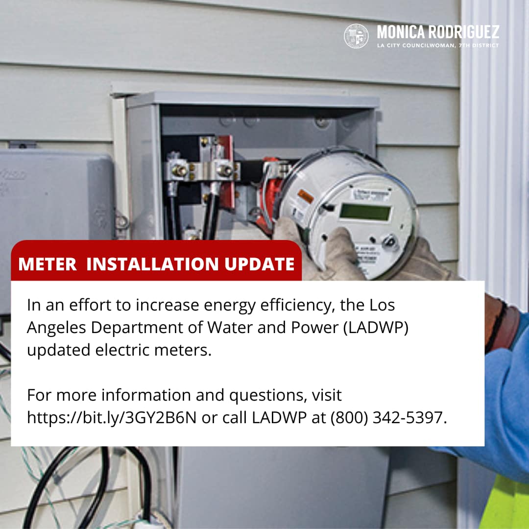 LADWP Updated Electric Meters