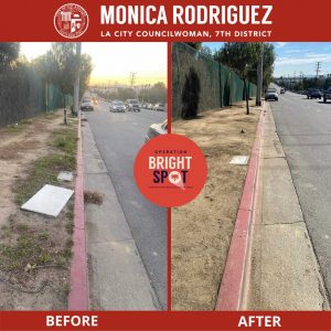 Operation Bright S.P.O.T. was at Glenoaks Boulevard and Osborne Street