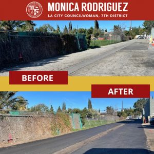 Resurface an Alley in North Hills Located Near Sepulveda Boulevard