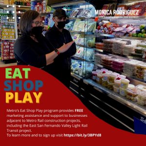 Metro’s Eat Shop Play Program provides FREE Marketing Assistance