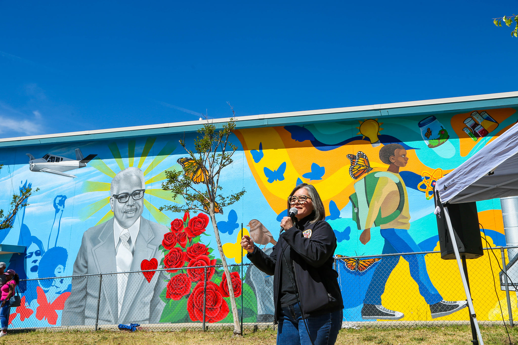 Unveiled the “Pacoima Legacies” Mural