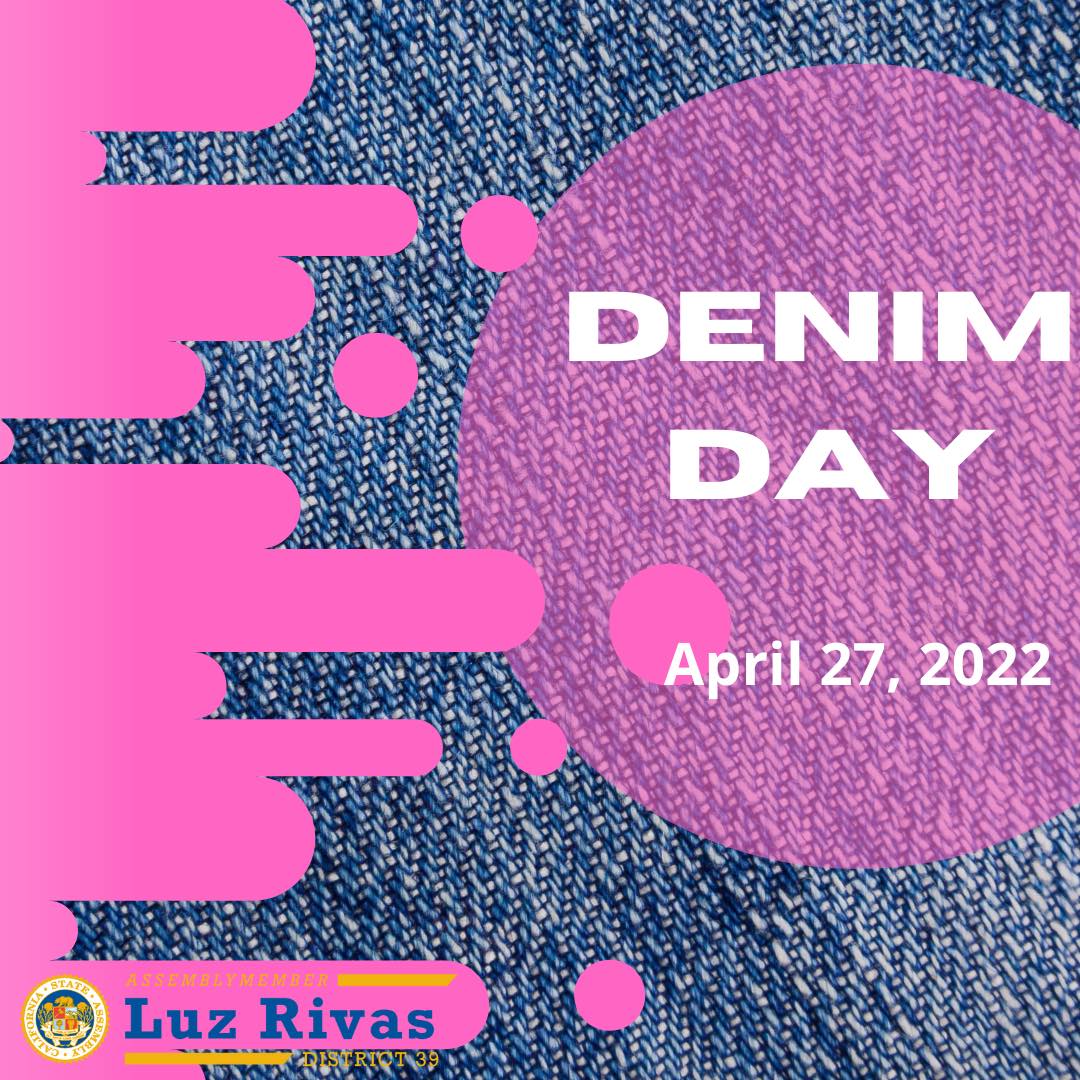 April 27th, as National Denim Day