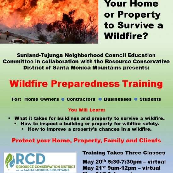 Free Program to Learn How to Protect Your Property from Wildfire