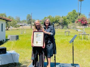 Honored Outgoing Sunland-Tujunga Poet Laureate Pamela Shea
