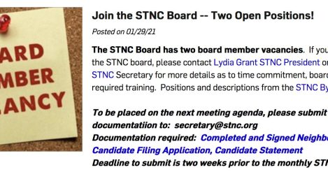 Join the STNC Board