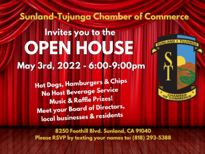 Open House from Sunland-Tujunga Chamber of Commerce