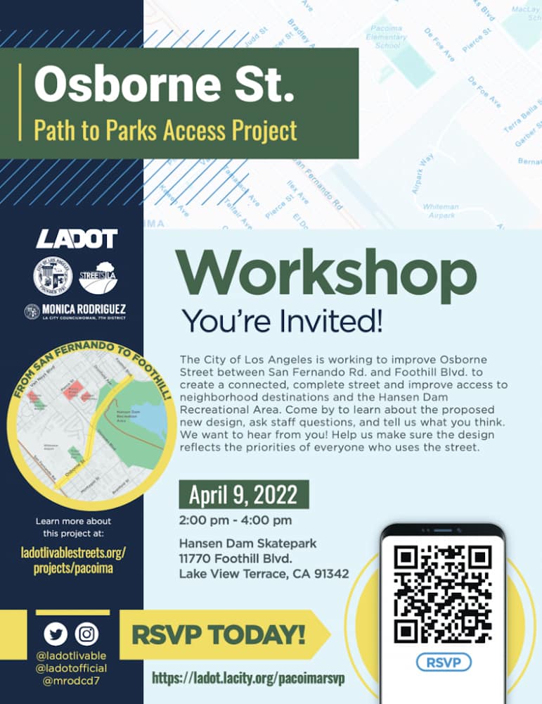 Osborne Street, Path to Park Access Project Workshop