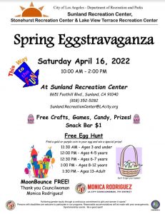 Spring Easter events in Pacoima