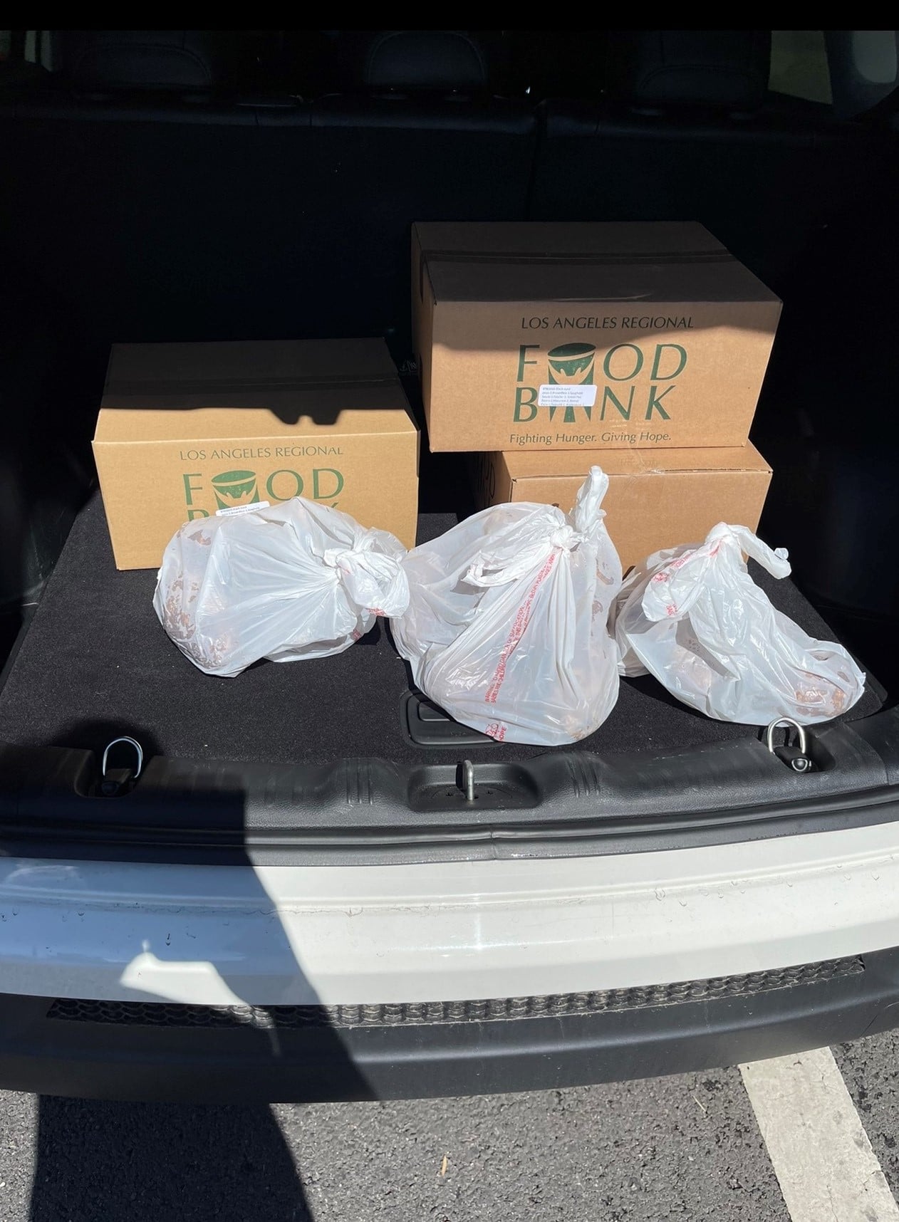 Successful Drive-Thru Food Pantry