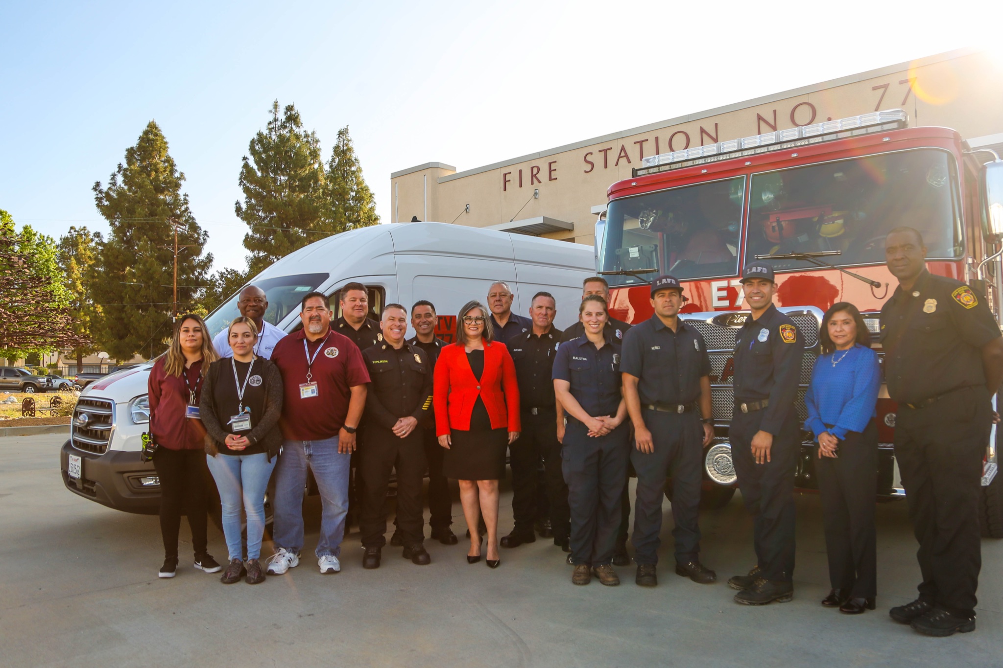 New Therapeutic Mental Health Van Program at Fire Station 77