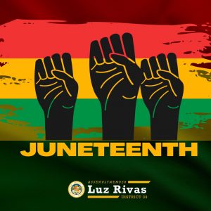 California Passed ACR 190 Commemorating Juneteenth