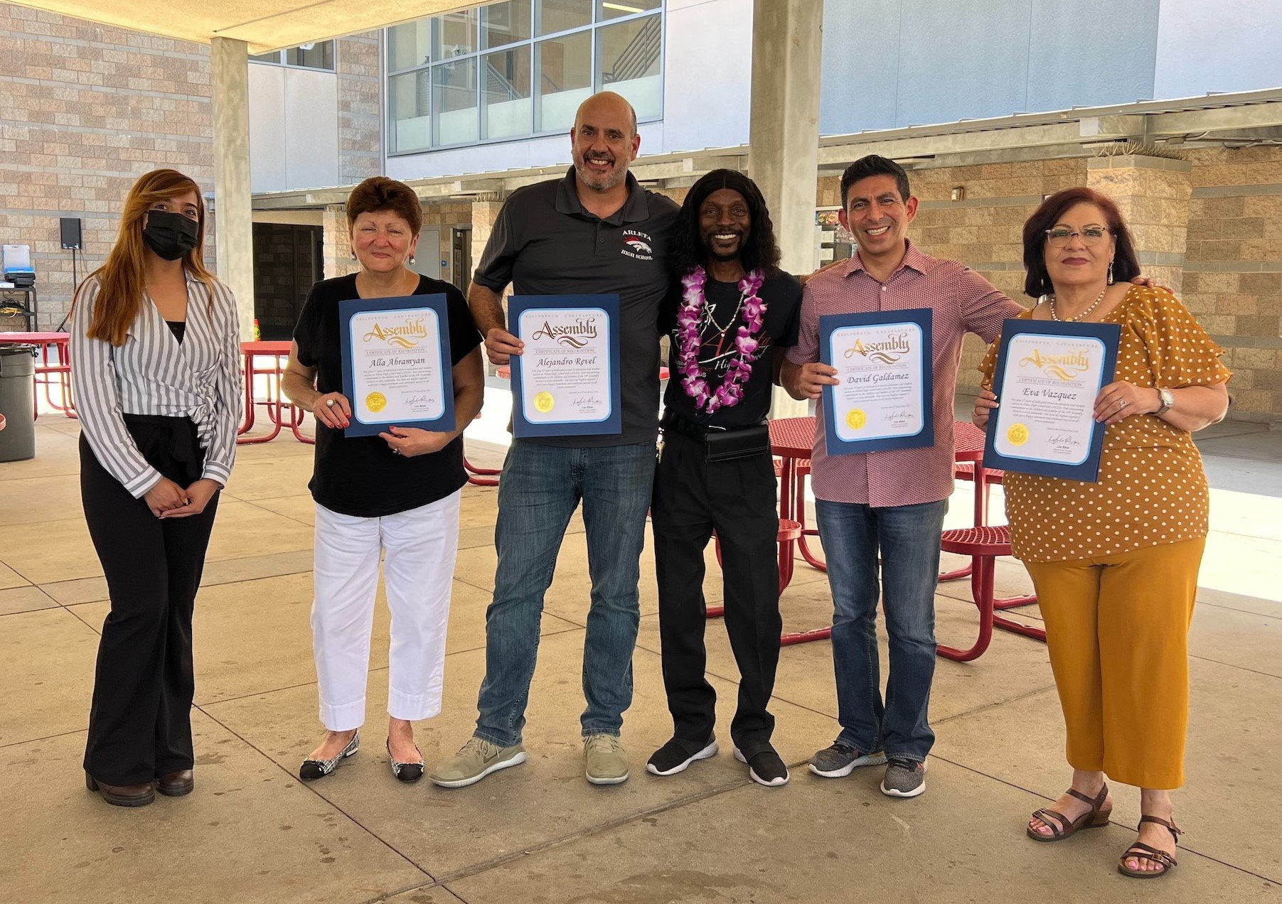 Congratulations to Teachers from Arleta High School