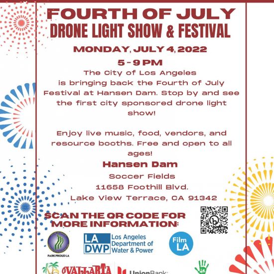 Fourth of July celebration at Hansen Dam