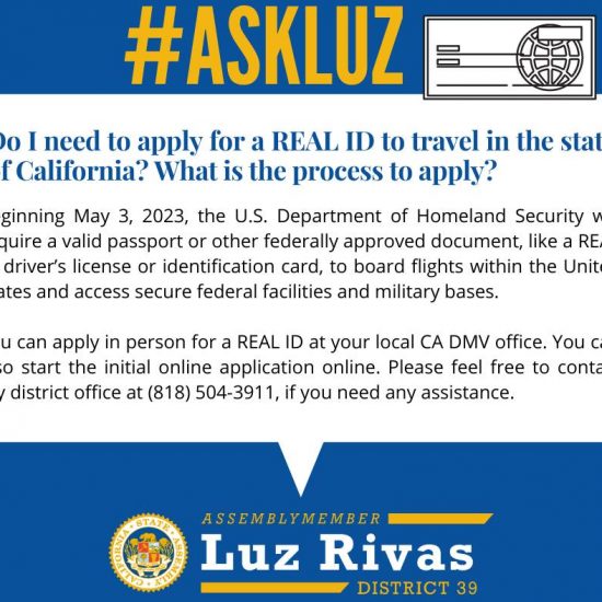 Do I Need to Apply for a REAL ID to Travel in the State of California