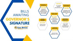 Proud of My Bills that are Headed to the Governor