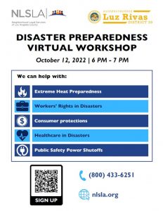 Virtual Preparedness Disaster Workshop
