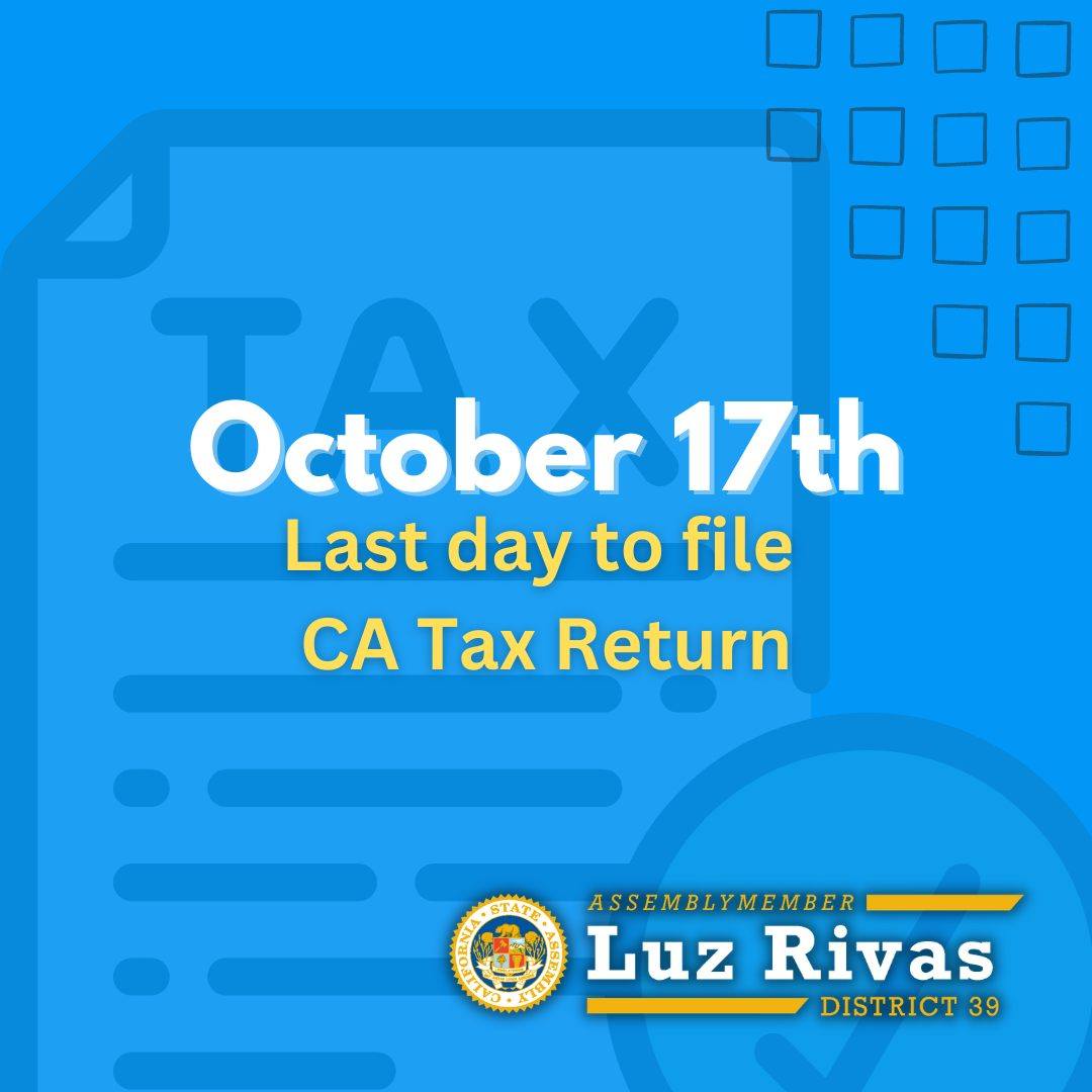 Tax Return last date