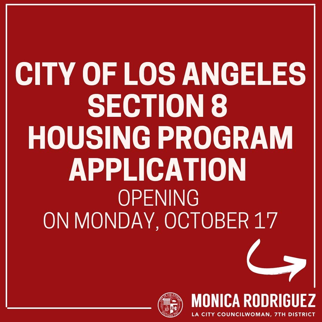 October 17, the Section 8 Housing Program Application will Open