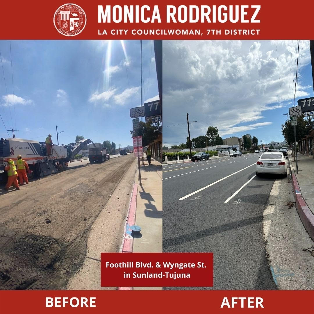 Resurface Foothill Blvd. is Complete