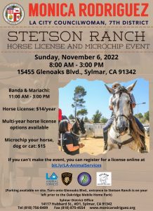 Second Annual Horse License and Microchip Event