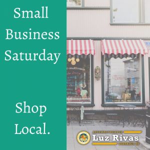 Small Business Saturday Shop Local