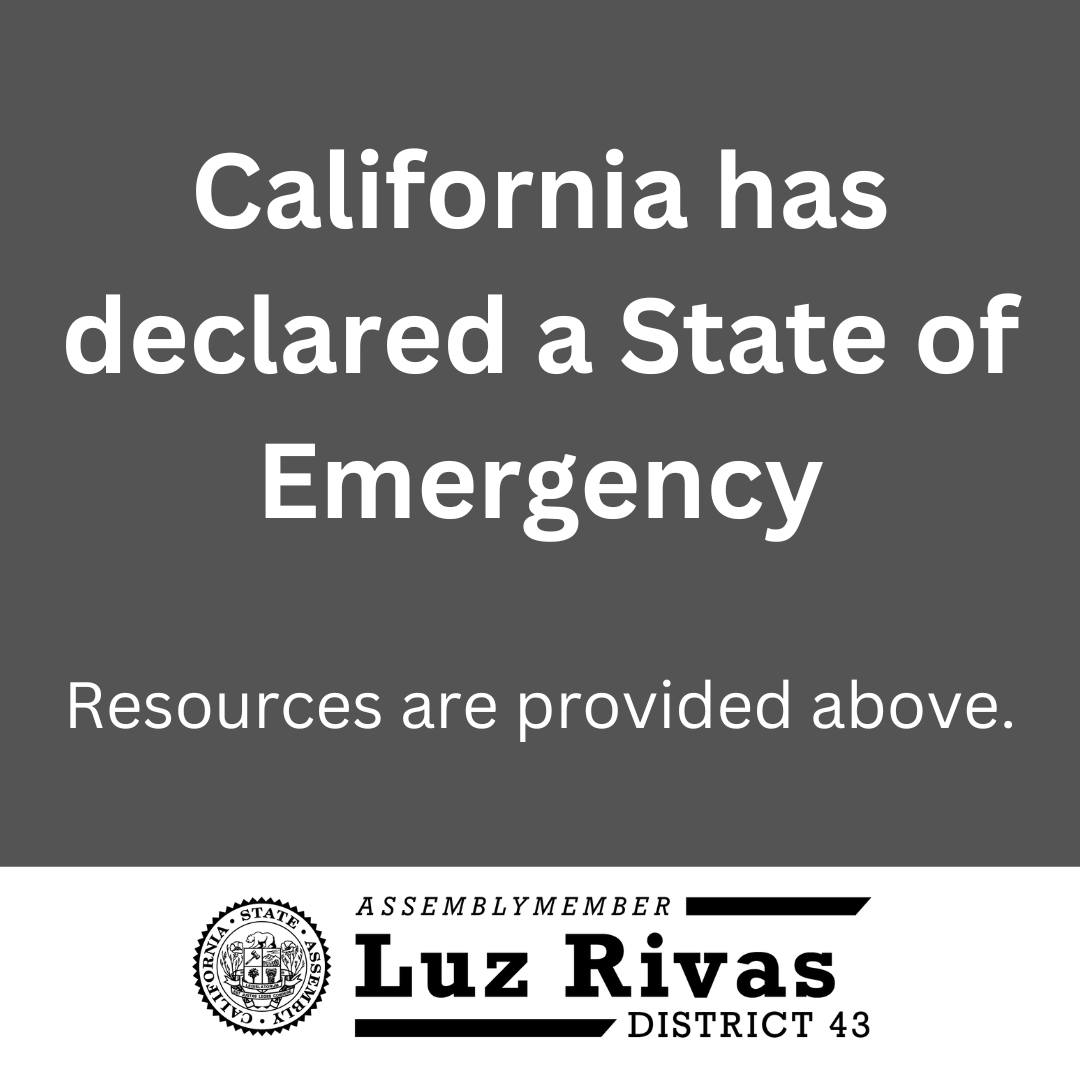 A State of Emergency has been Issued for California as Our State Experiences a Winter Storm