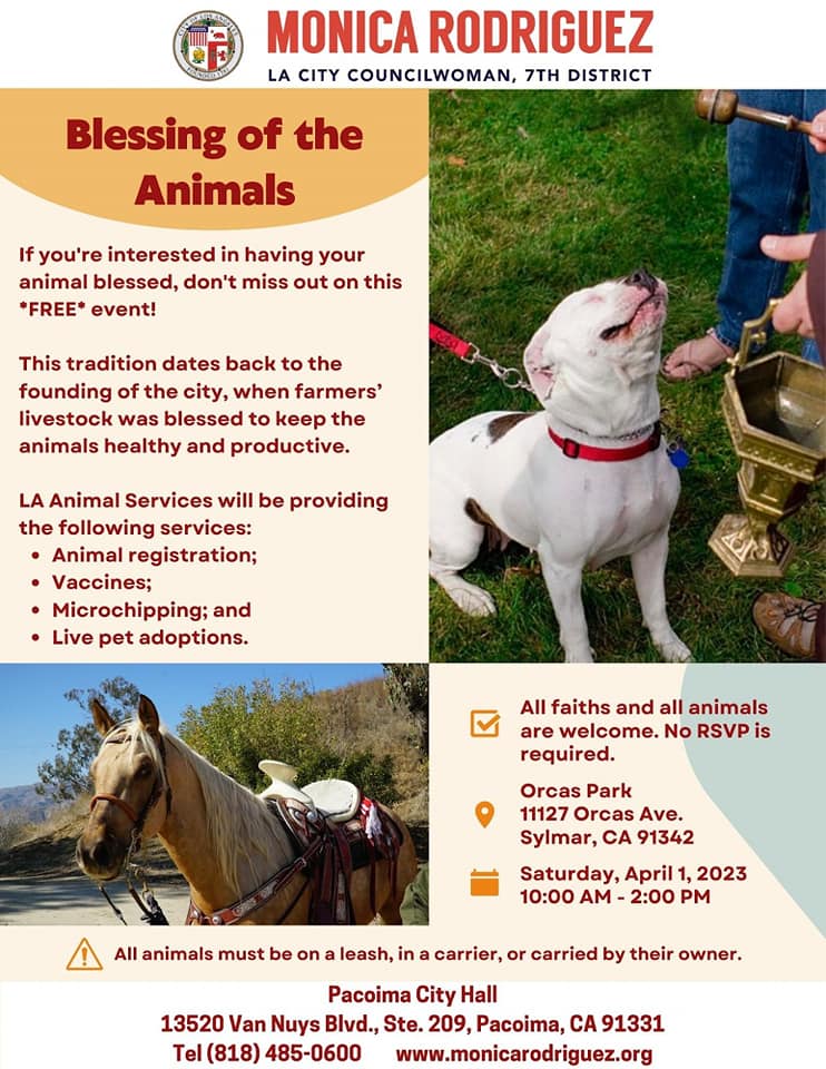 Blessing of the Animals at Orcas