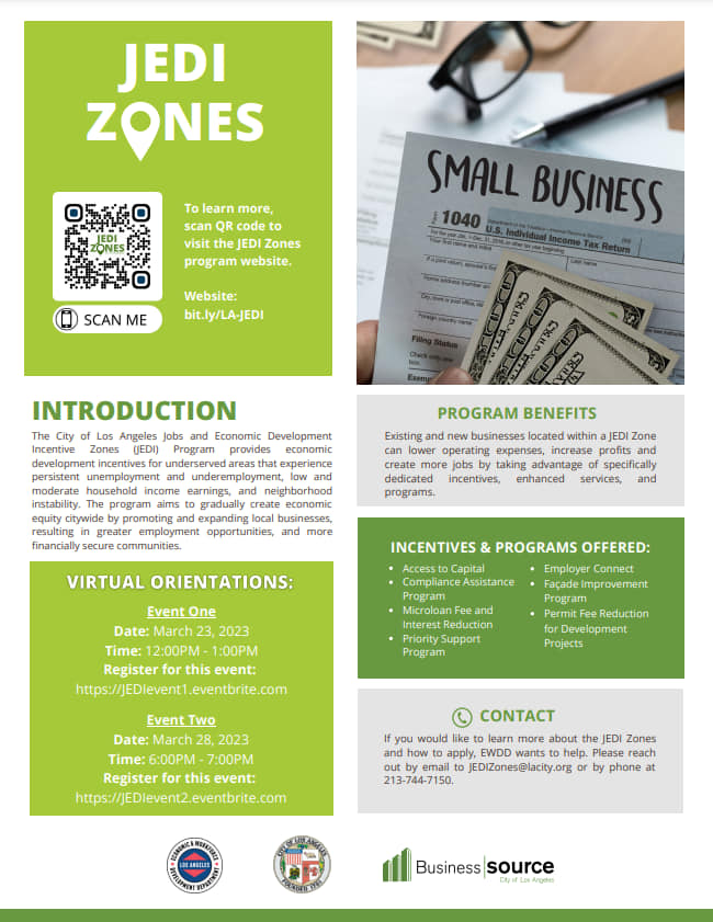 Jobs and Economic Development Incent Zones