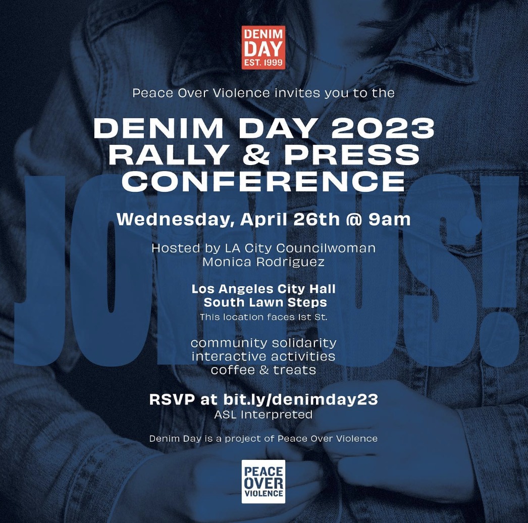 Denim Day 2023 Rally