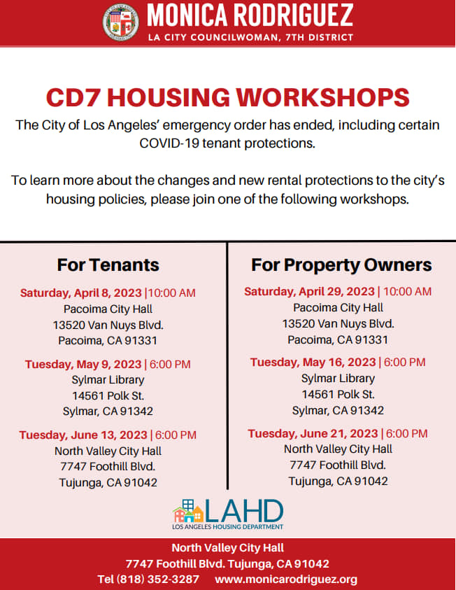 Hosting Six Housing Workshops
