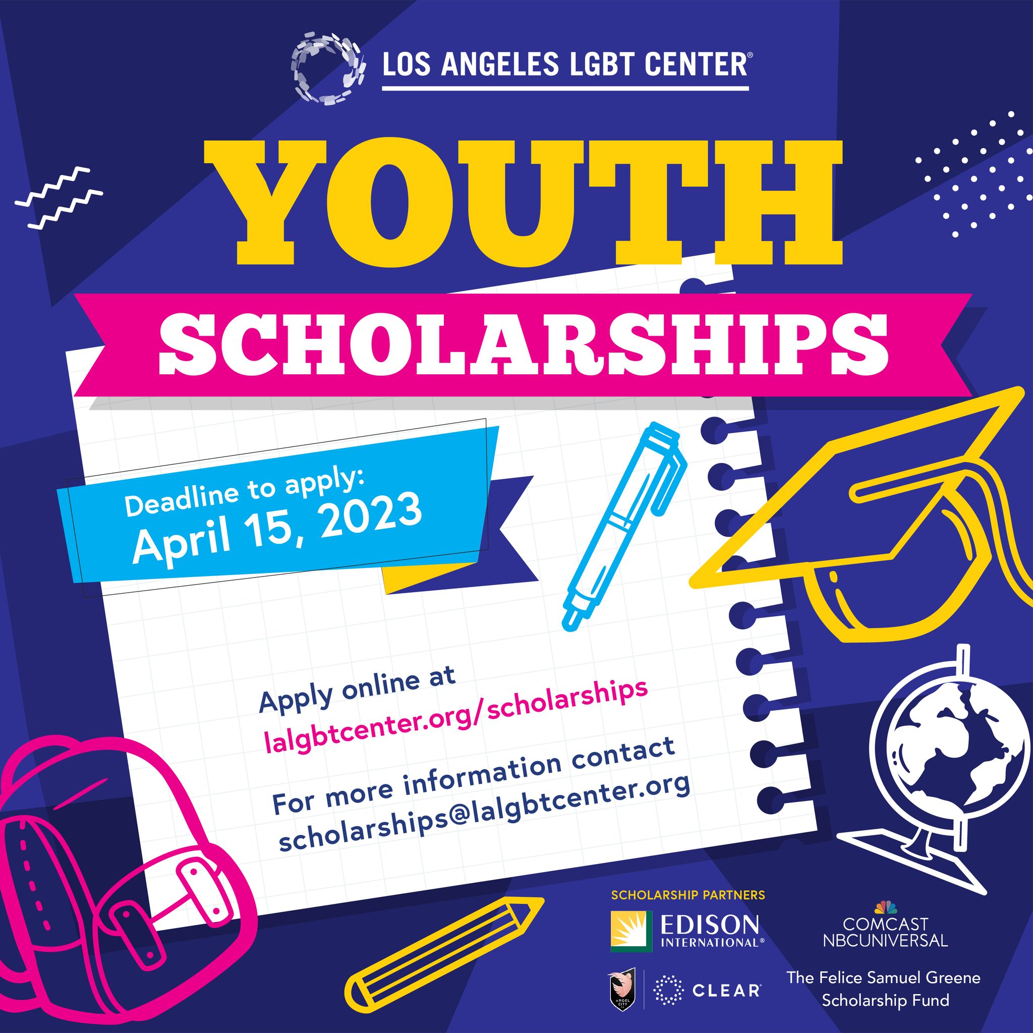 Los Angeles LGBT Center's Pride in Tech Scholarship