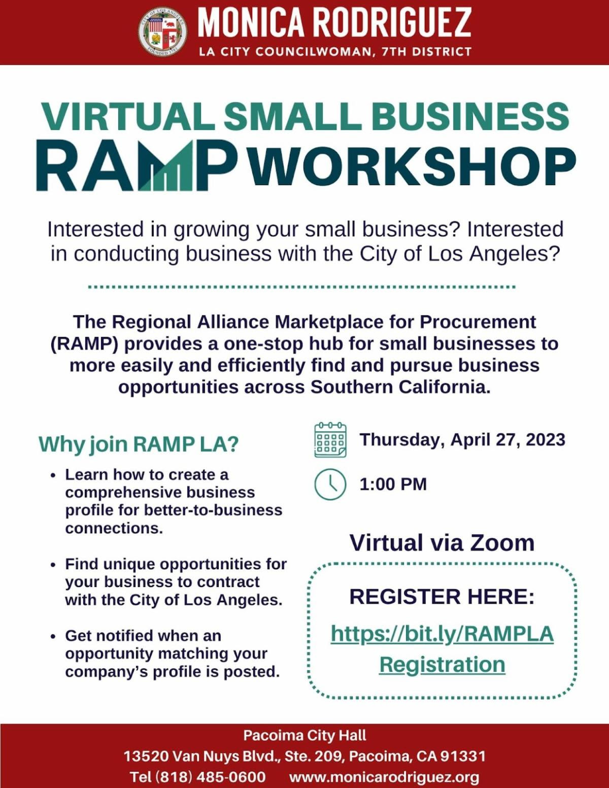 Virtual Small Business Ramp Workshop