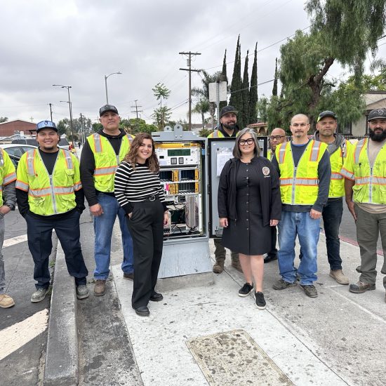New Hybrid Pedestrian Beacon