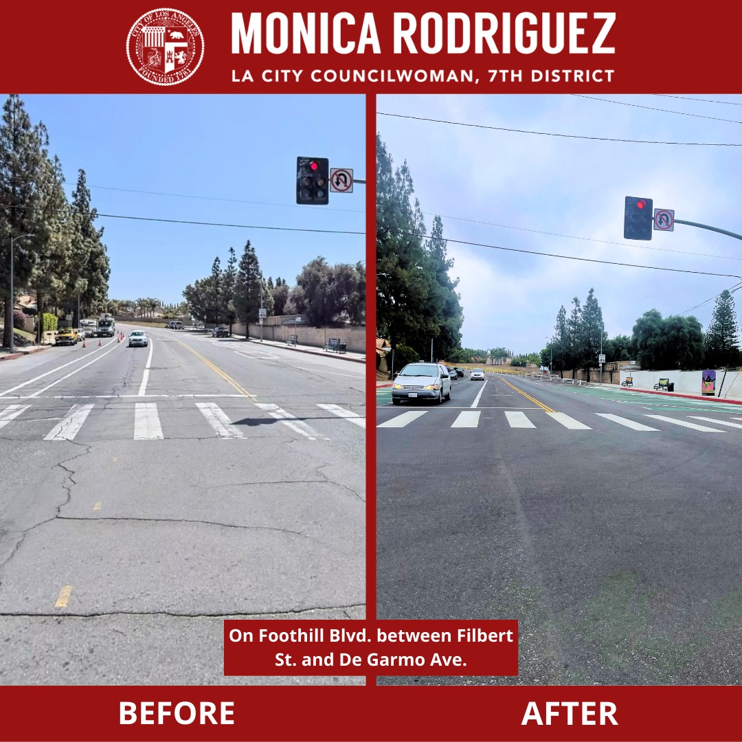 New Street Redesign on Foothill Blvd