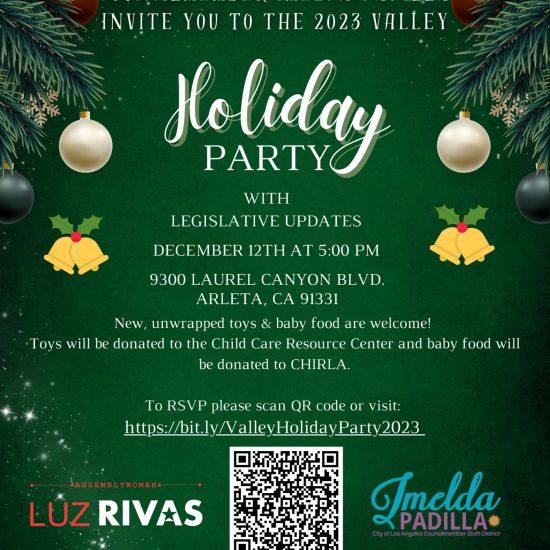 2023 Valley Holiday Party and Toy Drive