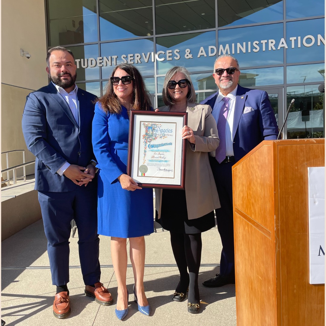 From Councilwoman Monica Rodriguez Desk – Honored of Joining Los Angeles Mission College’s Ribbon Cutting Ceremony