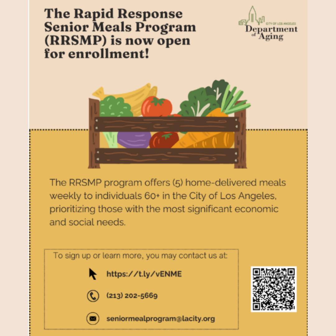 Rapid Response Senior Meals Program